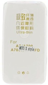 Ultra tenké puzdro pre Lenovo (Motorola) Moto X Style - XT1572, Transparent