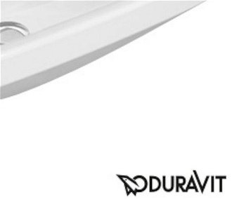Umývadielko Duravit Durastyle 45x33,5 cm otvor pre batériu uprostred, bez prepadu 0708450000 9