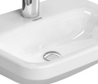 Umývadielko Duravit Durastyle 45x33,5 cm otvor pre batériu uprostred, bez prepadu 0708450000 5