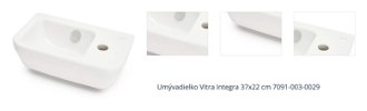 Umývadielko VitrA Integra 37x22 cm 7091-003-0029 1