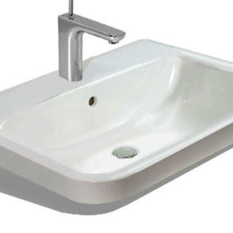 Umývadlo Duravit Durastyle 60x44 cm otvor pre batériu uprostred 2319600000 5