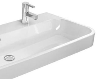 Umývadlo Duravit Happy D.2 120x50,5 cm s dvoma otvormi pre batériu 23181200261 7