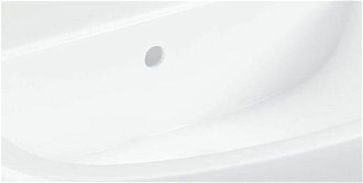 Umývadlo Grohe Bau Ceramic 64,6x46,8 cm alpská biela otvor pre batériu uprostred 39420000 5