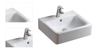 Umývadlo Ideal Standard Connect 50x46 cm otvor pre batériu uprostred E713801 4