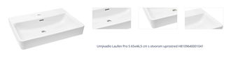 Umývadlo Laufen Pro S 65x46,5 cm s otvorom uprostred H8109640001041 1