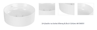Umývadlo na dosku Villeroy & Boch Collaro 4A184001 1
