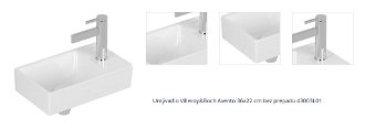 Umývadlo Villeroy&Boch Avento 36x22 cm bez prepadu 43003L01 1