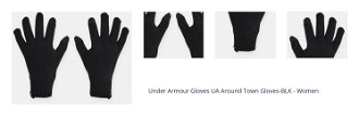 Under Armour Gloves UA Around Town Gloves-BLK - Women 1