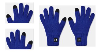 Under Armour Gloves UA Halftime Wool Glove-BLU - Men's 4