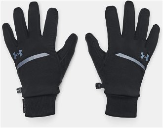 Under Armour Gloves UA Storm Fleece Run Gloves-BLK - Men 2