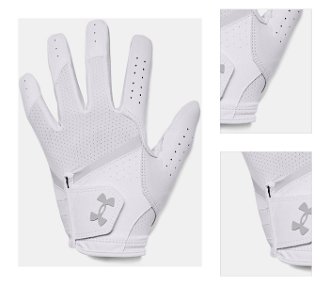 Under Armour Gloves UA Women IsoChill Golf Glove-WHT - Women 3