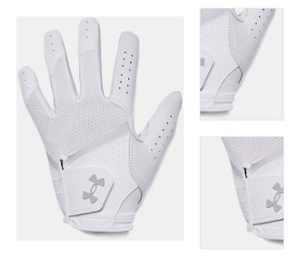 Under Armour Gloves UA Women IsoChill Golf Glove-WHT - Women 3