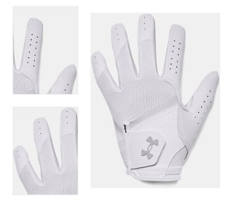 Under Armour Gloves UA Women IsoChill Golf Glove-WHT - Women 4