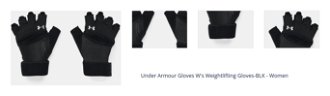 Under Armour Gloves W's Weightlifting Gloves-BLK - Women 1