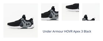 Under Armour HOVR Apex 3 Black 1