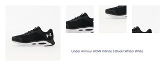 Under Armour HOVR Infinite 3 Black/ White/ White 1