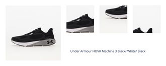 Under Armour HOVR Machina 3 Black/ White/ Black 1