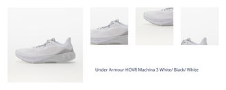 Under Armour HOVR Machina 3 White/ Black/ White 1