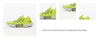 Under Armour HOVR Phantom 3 Yellow Ray/ White/ Black 1