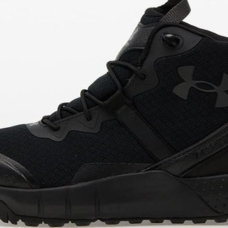 Under Armour Micro G Valsetz Mid Black/ Black/ Jet Gray 5