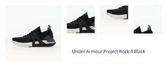 Under Armour Project Rock 4 Black 1