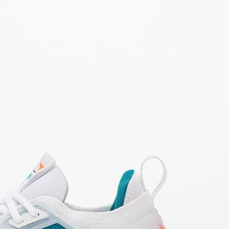 Under Armour Project Rock 5 White/ Coastal Teal/ After Burn 7