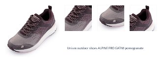 Unisex outdoor shoes ALPINE PRO GATIM pomegranate 1
