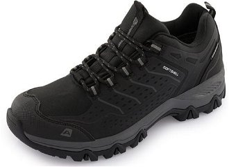 Unisex outdoor shoes ALPINE PRO MOLLAU black