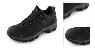 Unisex outdoor shoes ALPINE PRO MOLLAU black 3