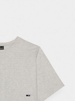 Unisex oversize tričko bez potlače - šedé 7