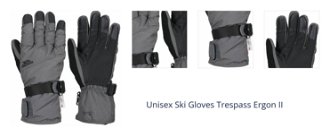 Unisex Ski Gloves Trespass Ergon II 1