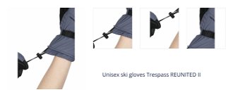 Unisex ski gloves Trespass REUNITED II 1
