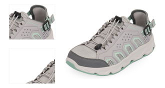 Unisex summer shoes ALPINE PRO VANCE lt. gray 4