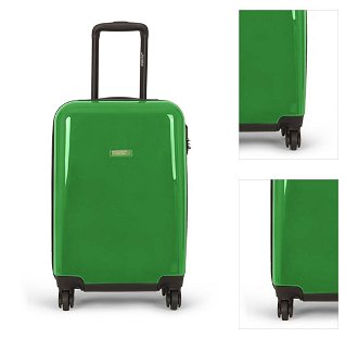 United Colors of Benetton Kabinový cestovní kufr Cocoon S 37 l - zelená 3