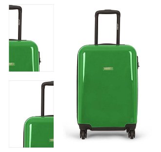 United Colors of Benetton Kabinový cestovní kufr Cocoon S 37 l - zelená 4