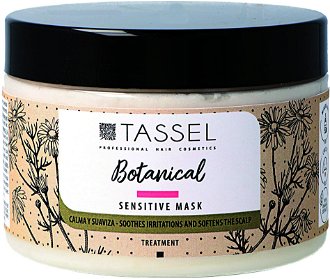 Upokojujúca maska na vlasy Tassel Cosmetics Botanical Senstitive Mask - 300 ml (07608) + darček zadarmo