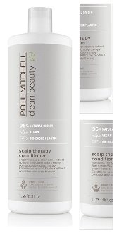 Upokojujúci kondicionér pre citlivú pokožku Paul Mitchell Clean Beauty Scalp Therapy - 1000 ml (121174) + darček zadarmo 3