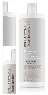 Upokojujúci kondicionér pre citlivú pokožku Paul Mitchell Clean Beauty Scalp Therapy - 1000 ml (121174) + darček zadarmo 4