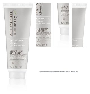 Upokojujúci kondicionér pre citlivú pokožku Paul Mitchell Clean Beauty Scalp Therapy - 250 ml (121172) + darček zadarmo 1