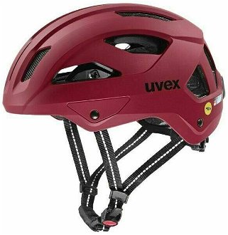 UVEX City Stride Mips Ruby Red Matt 53-56 Prilba na bicykel
