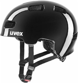 UVEX Hlmt 4 Black 51-55 Detská prilba na bicykel