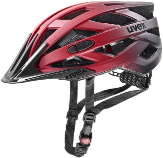 UVEX I-VO CC Red/Black Matt 52-57 Prilba na bicykel