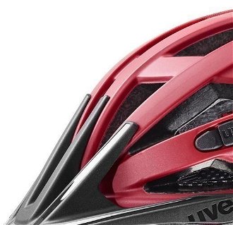 UVEX I-VO CC Red/Black Matt 56-60 Prilba na bicykel 6