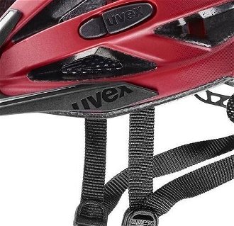 UVEX I-VO CC Red/Black Matt 56-60 Prilba na bicykel 5