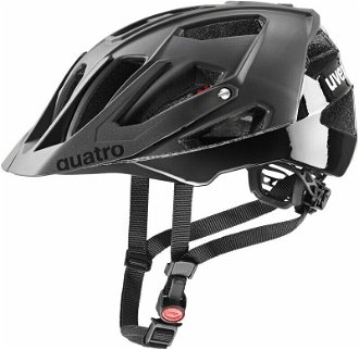 UVEX Quatro CC All Black 52-57 Prilba na bicykel 2