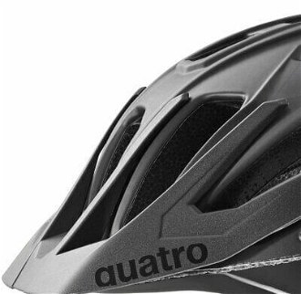 UVEX Quatro CC All Black 56-61 Prilba na bicykel 6