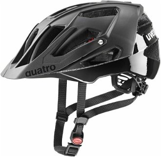 UVEX Quatro CC All Black 56-61 Prilba na bicykel 2