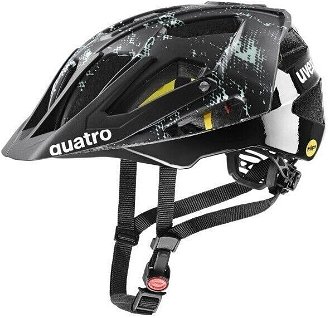 UVEX Quatro CC Mips Black/Jade Matt 56-60 Prilba na bicykel