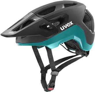 UVEX React Black/Teal Matt 56-59 Prilba na bicykel