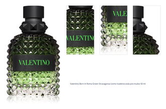 Valentino Born in Roma Green Stravaganza Uomo toaletná voda pre mužov 50 ml 1